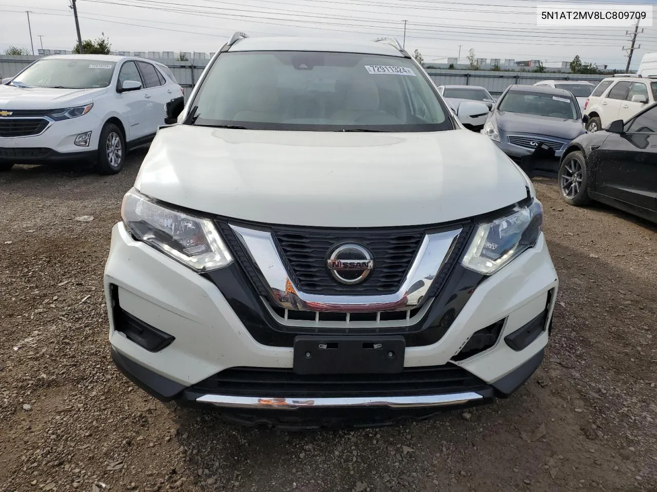 2020 Nissan Rogue S VIN: 5N1AT2MV8LC809709 Lot: 72911324