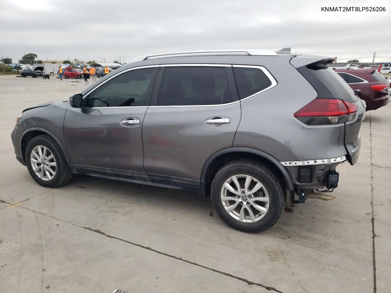 2020 Nissan Rogue S VIN: KNMAT2MT8LP526206 Lot: 72939304