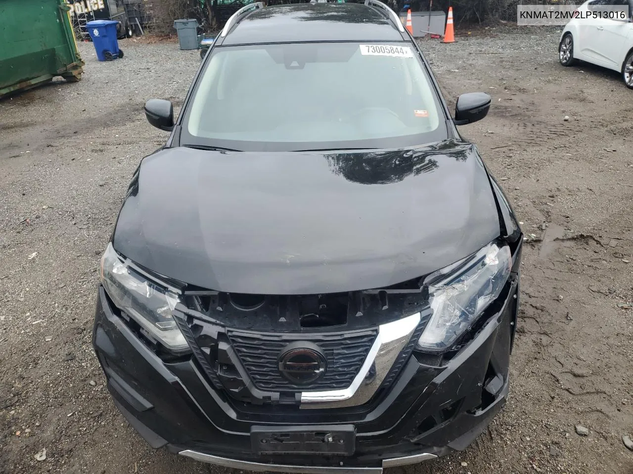 2020 Nissan Rogue S VIN: KNMAT2MV2LP513016 Lot: 73005844