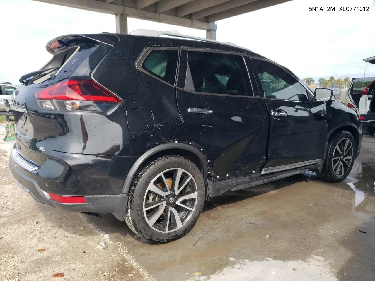 2020 Nissan Rogue S VIN: 5N1AT2MTXLC771012 Lot: 73110574