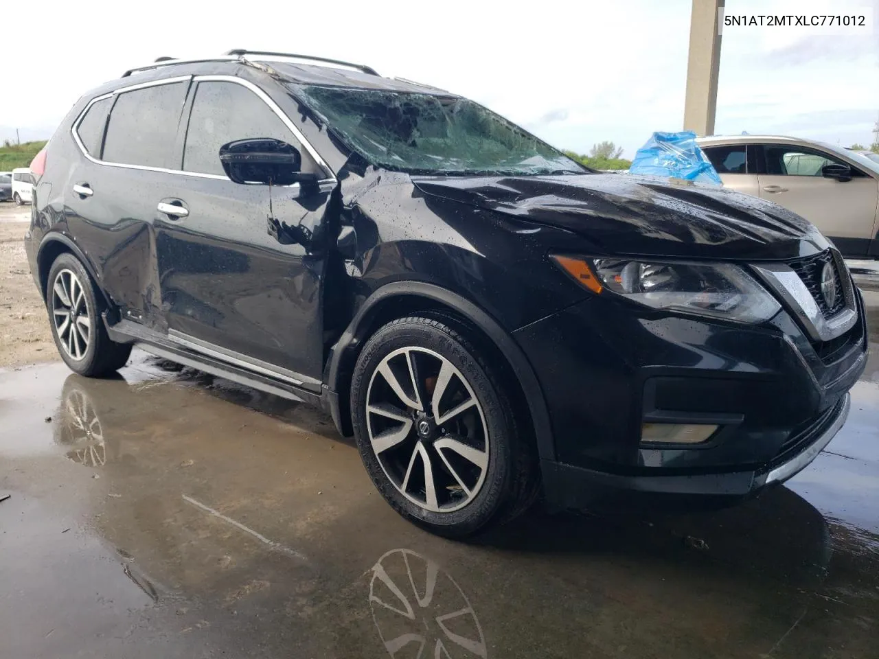 2020 Nissan Rogue S VIN: 5N1AT2MTXLC771012 Lot: 73110574