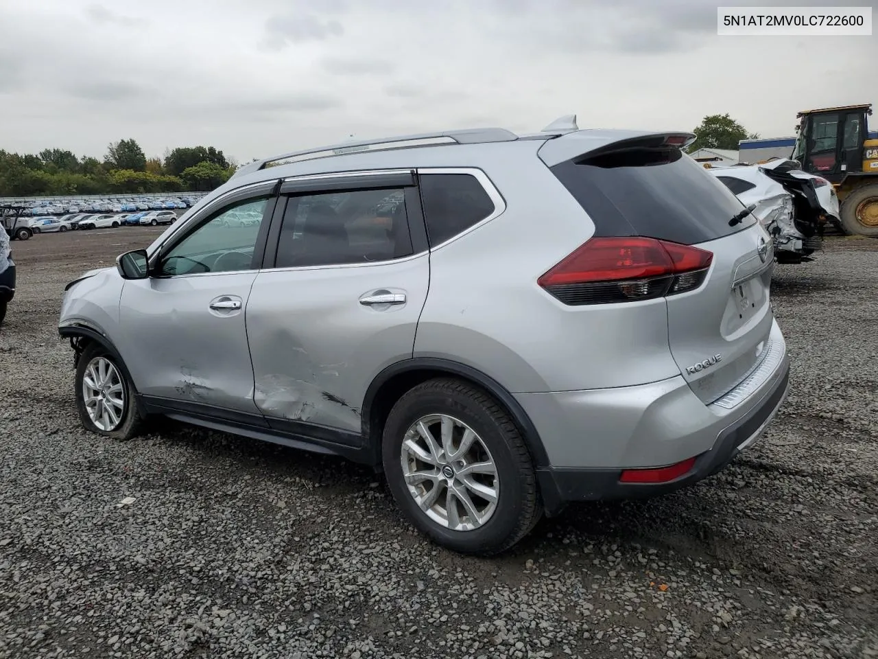 2020 Nissan Rogue S VIN: 5N1AT2MV0LC722600 Lot: 73205484