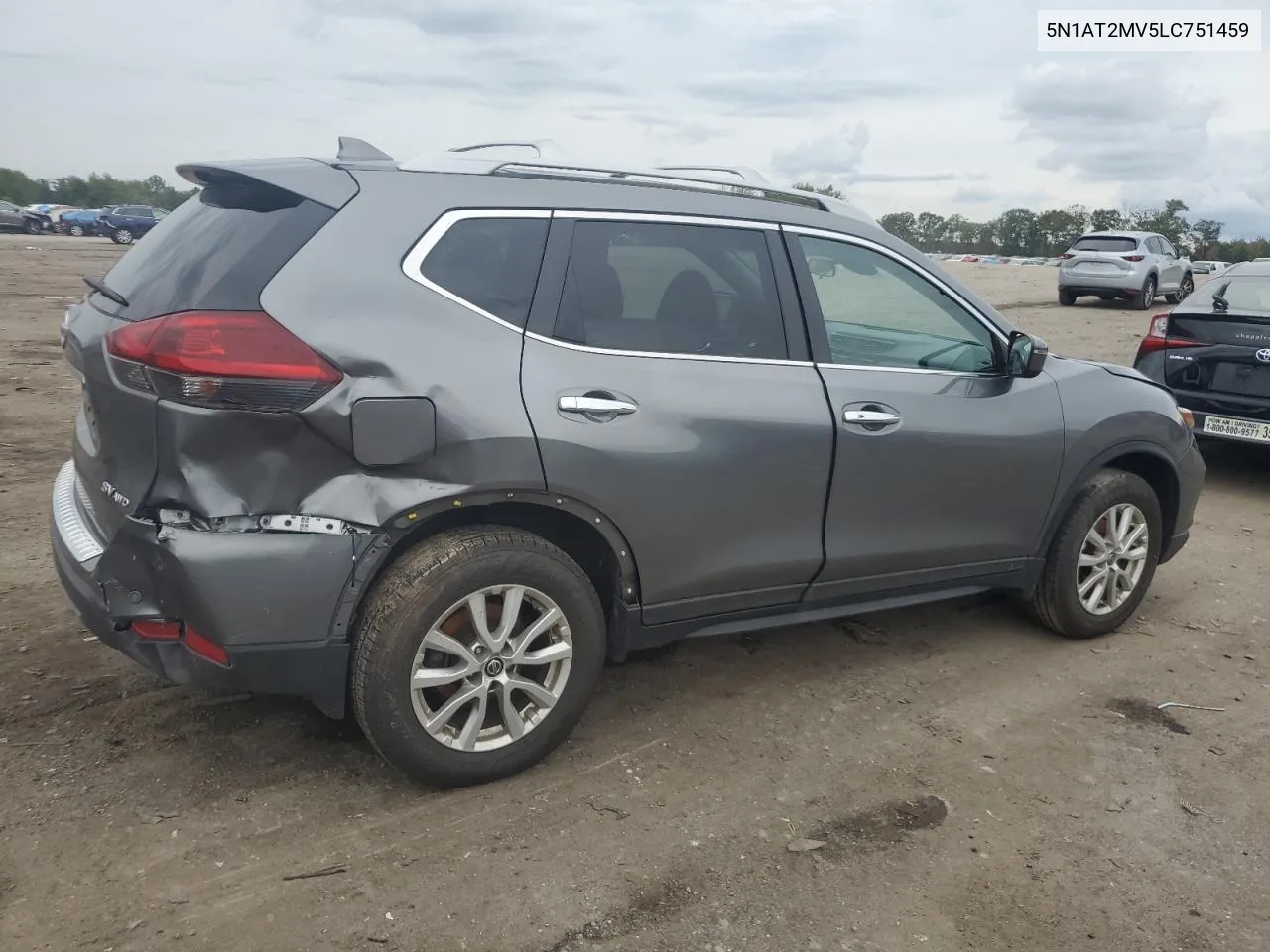 2020 Nissan Rogue S VIN: 5N1AT2MV5LC751459 Lot: 73209864