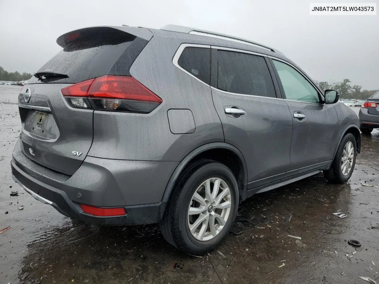 JN8AT2MT5LW043573 2020 Nissan Rogue S