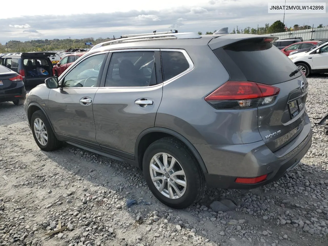 2020 Nissan Rogue S VIN: JN8AT2MV0LW142898 Lot: 73386104