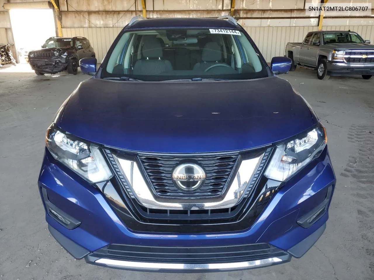 2020 Nissan Rogue S VIN: 5N1AT2MT2LC806707 Lot: 73412144