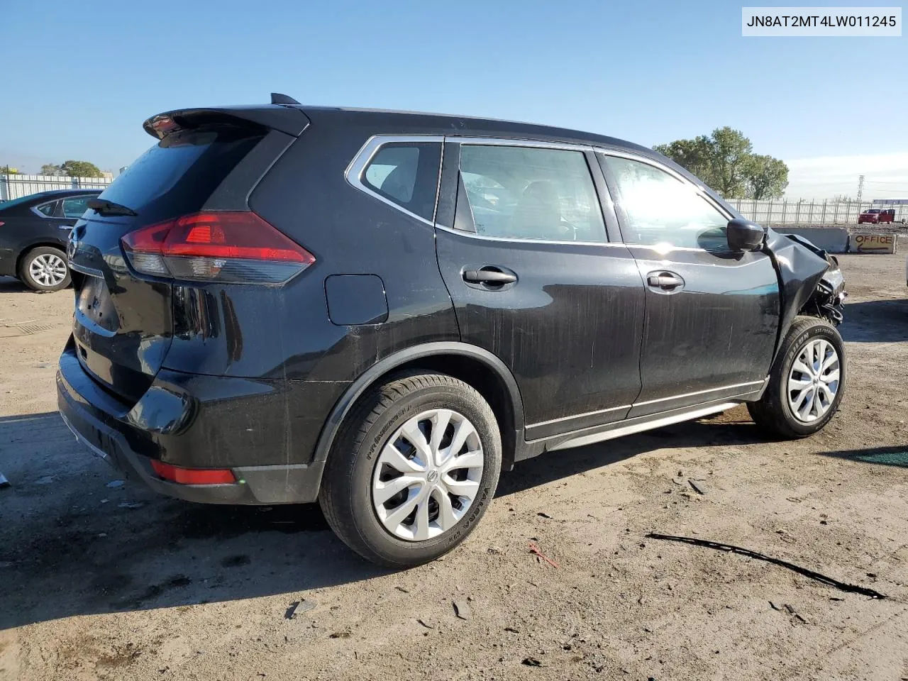 2020 Nissan Rogue S VIN: JN8AT2MT4LW011245 Lot: 73577304