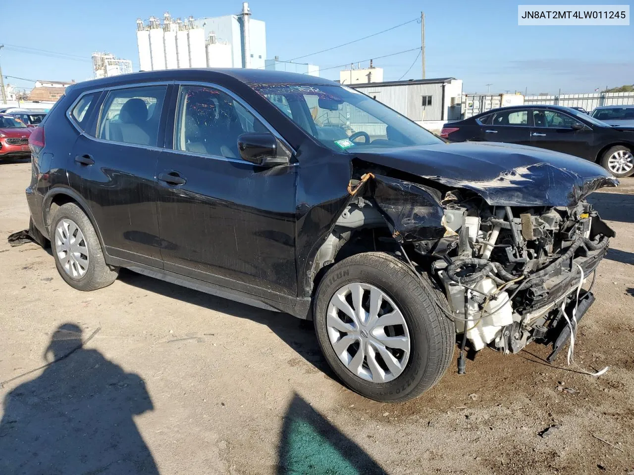 2020 Nissan Rogue S VIN: JN8AT2MT4LW011245 Lot: 73577304