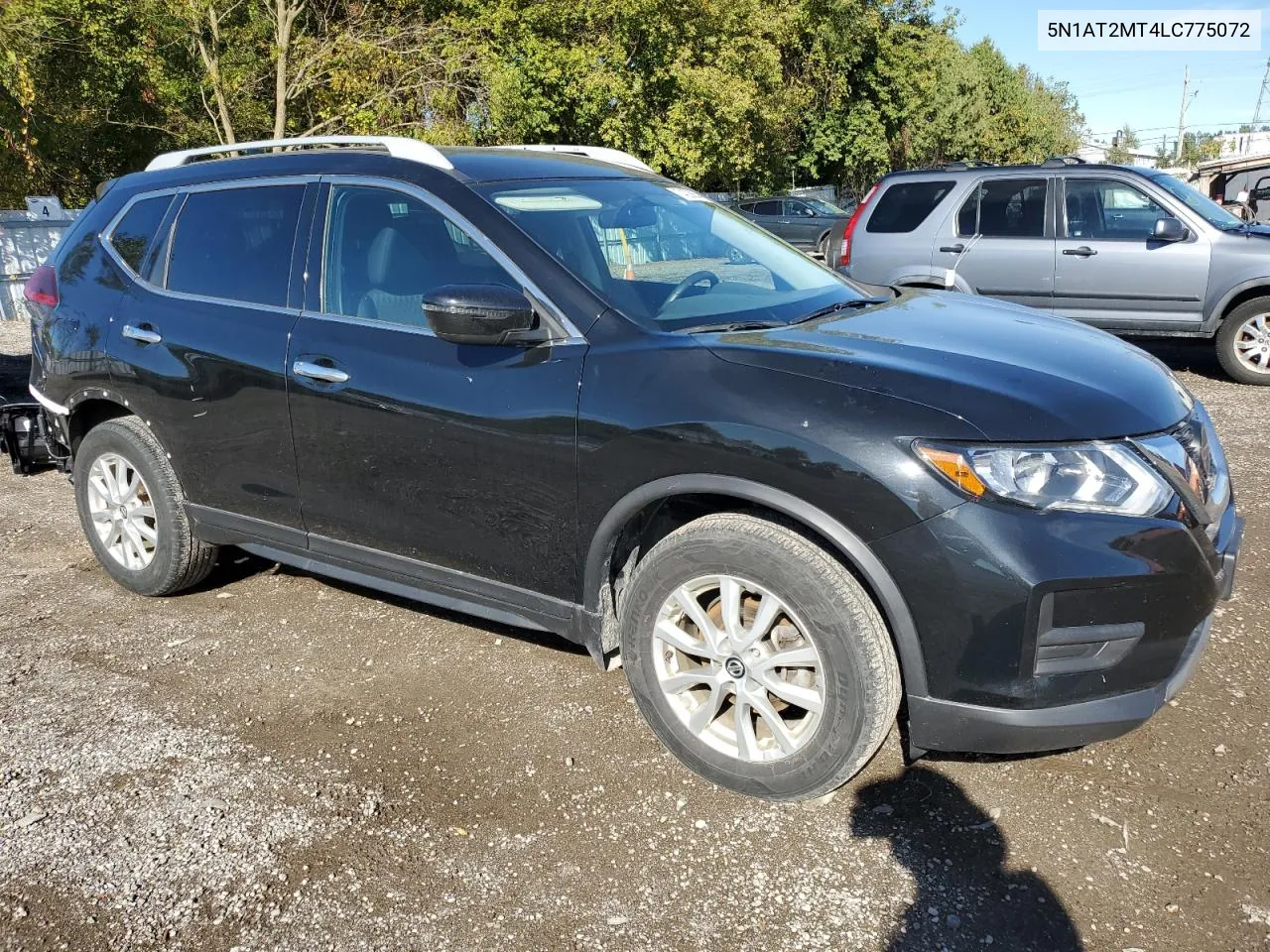 2020 Nissan Rogue S VIN: 5N1AT2MT4LC775072 Lot: 74208644