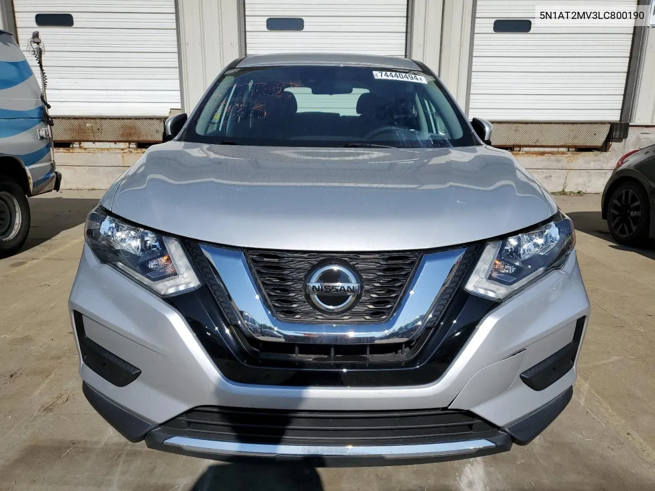 2020 Nissan Rogue S VIN: 5N1AT2MV3LC800190 Lot: 74440494