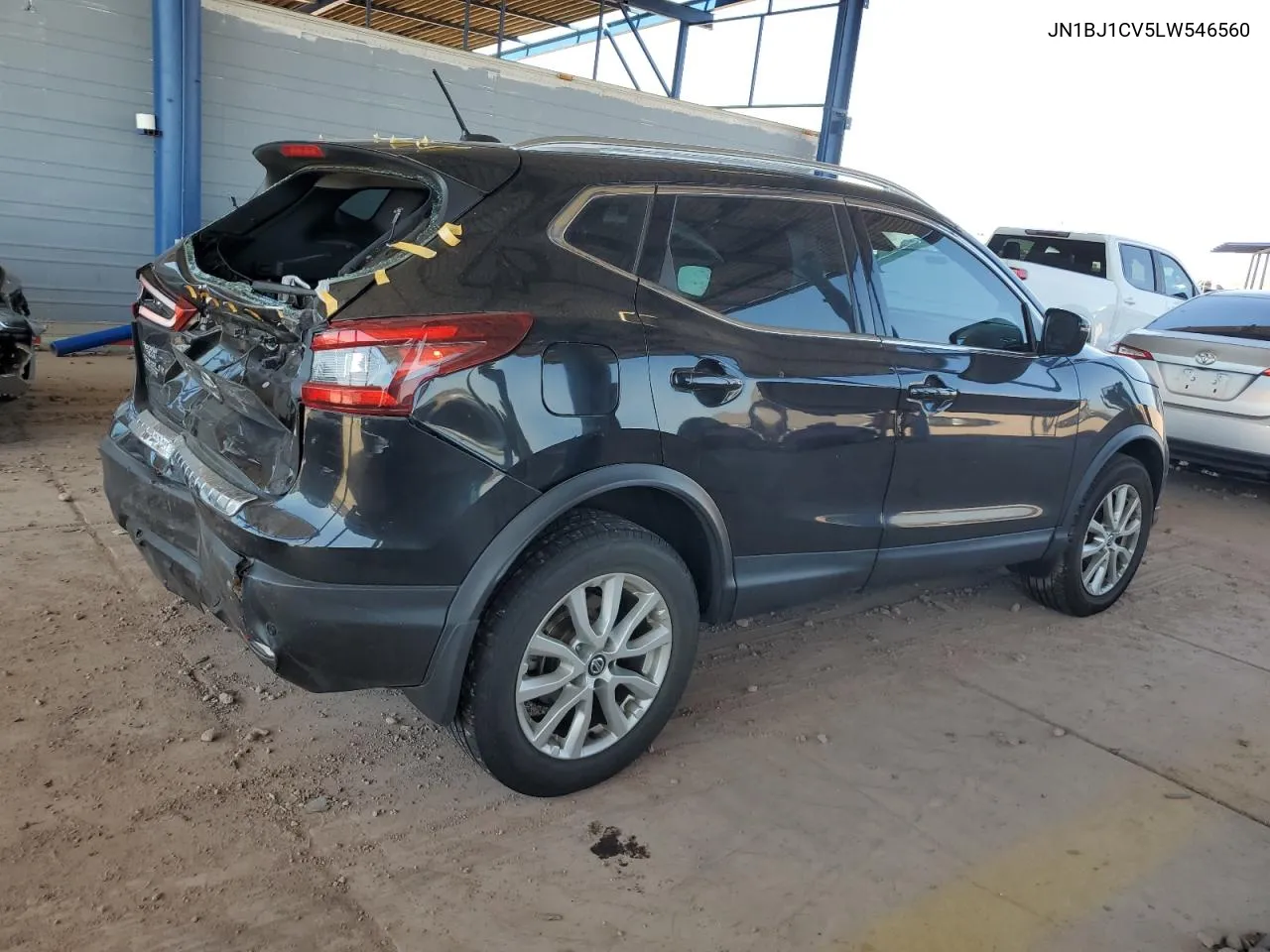 JN1BJ1CV5LW546560 2020 Nissan Rogue Sport S