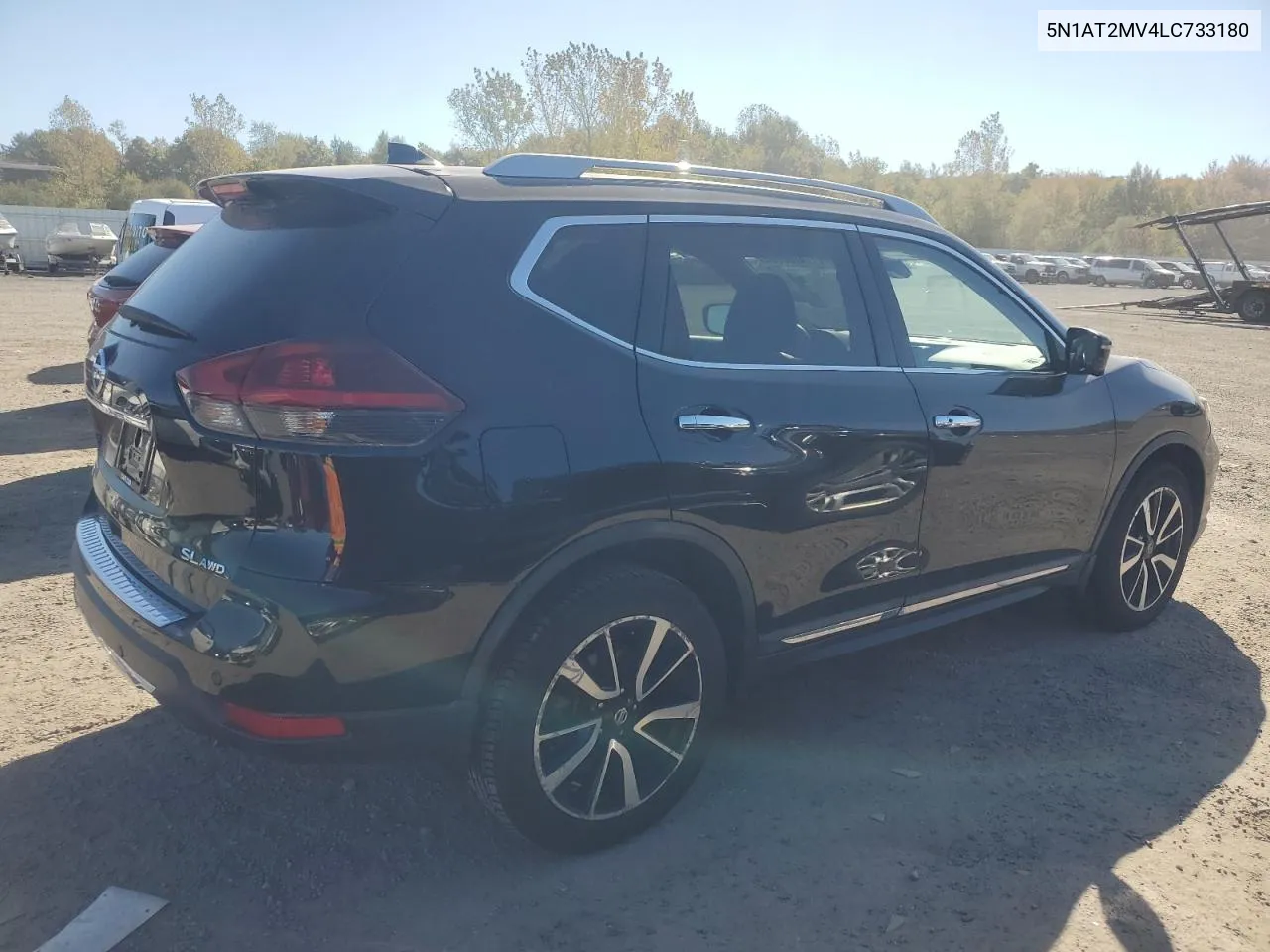 2020 Nissan Rogue S VIN: 5N1AT2MV4LC733180 Lot: 74700704