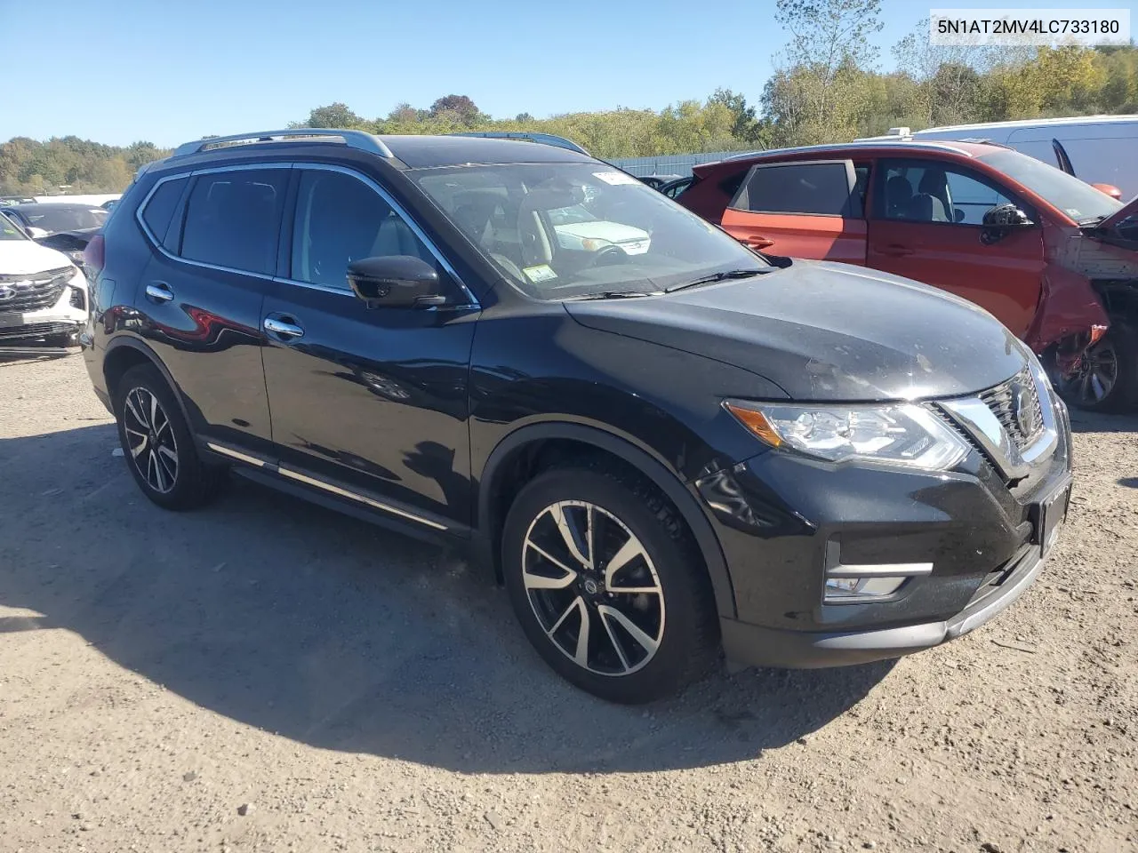 2020 Nissan Rogue S VIN: 5N1AT2MV4LC733180 Lot: 74700704