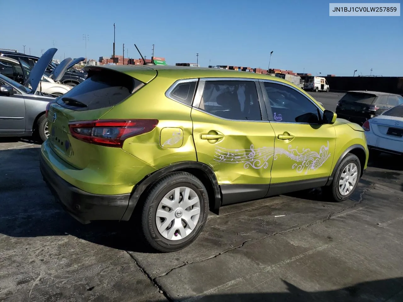 2020 Nissan Rogue Sport S VIN: JN1BJ1CV0LW257859 Lot: 75352144