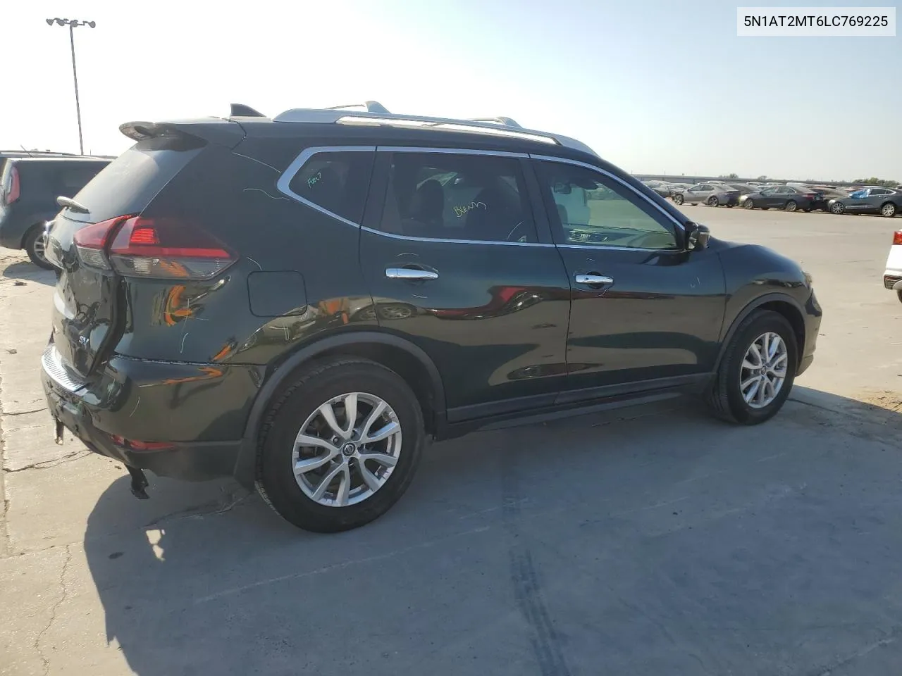 2020 Nissan Rogue S VIN: 5N1AT2MT6LC769225 Lot: 75921174