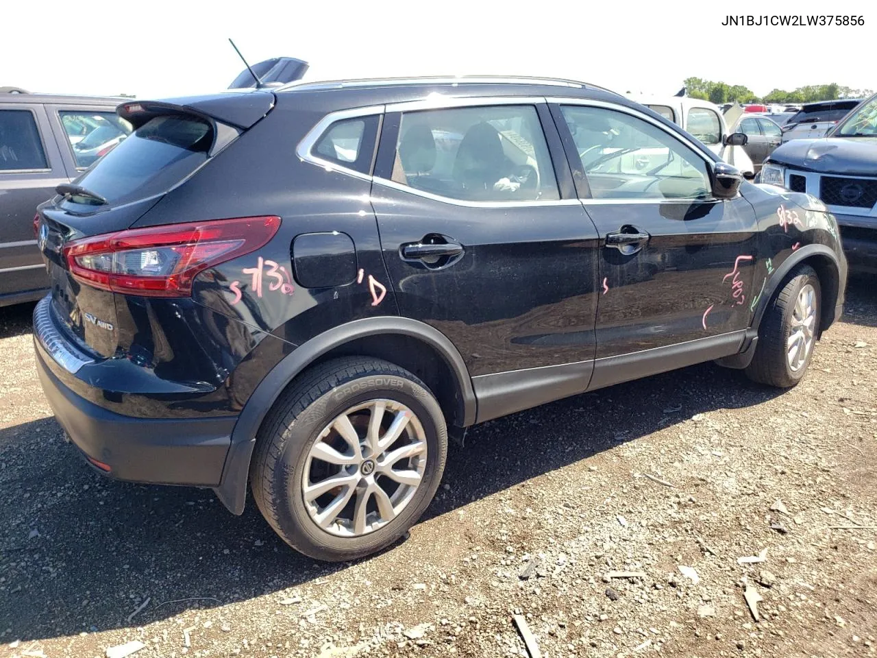 2020 Nissan Rogue Sport S VIN: JN1BJ1CW2LW375856 Lot: 76921524