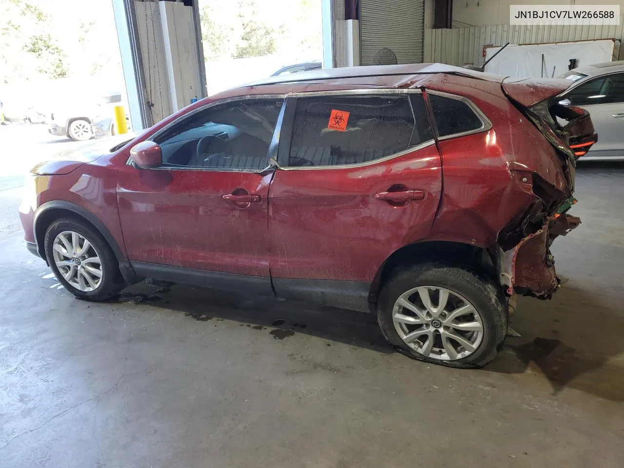 2020 Nissan Rogue Sport S VIN: JN1BJ1CV7LW266588 Lot: 77484204