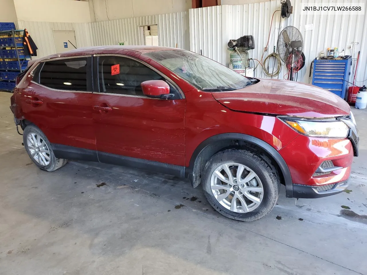 2020 Nissan Rogue Sport S VIN: JN1BJ1CV7LW266588 Lot: 77484204