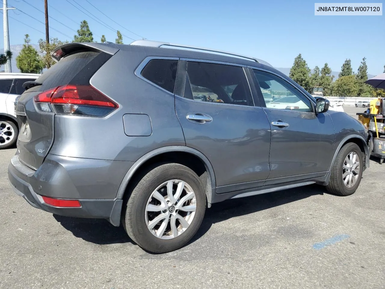 2020 Nissan Rogue S VIN: JN8AT2MT8LW007120 Lot: 77778954