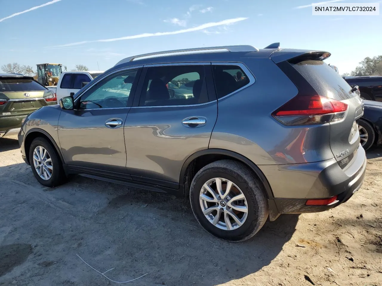 2020 Nissan Rogue S VIN: 5N1AT2MV7LC732024 Lot: 77801074