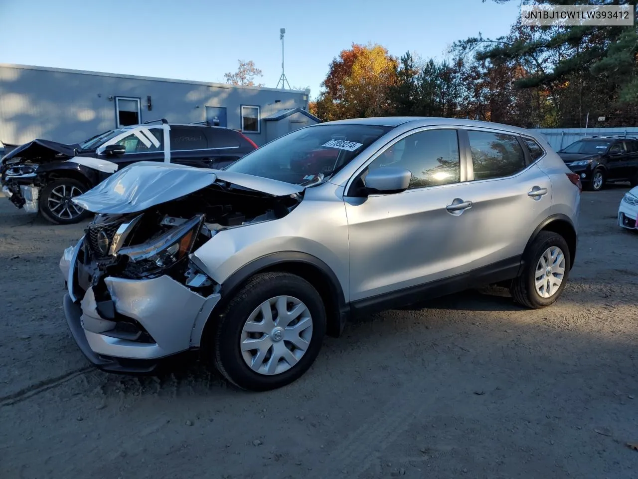 2020 Nissan Rogue Sport S VIN: JN1BJ1CW1LW393412 Lot: 77893274