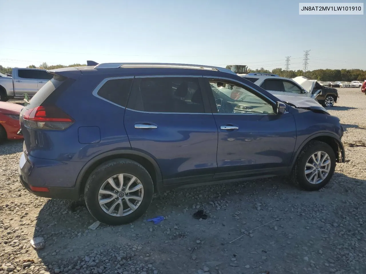 2020 Nissan Rogue S VIN: JN8AT2MV1LW101910 Lot: 78023054