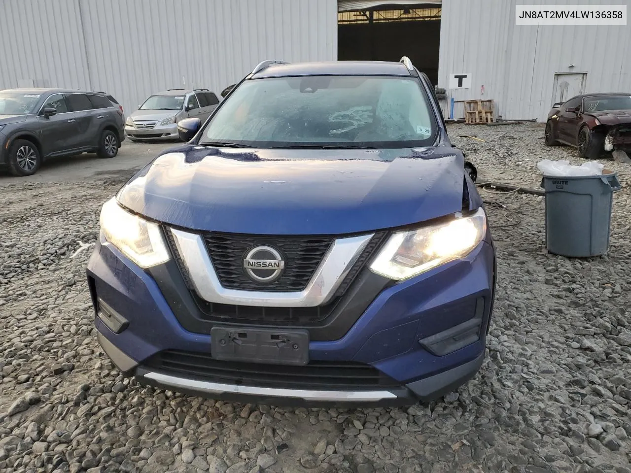 2020 Nissan Rogue S VIN: JN8AT2MV4LW136358 Lot: 78154924