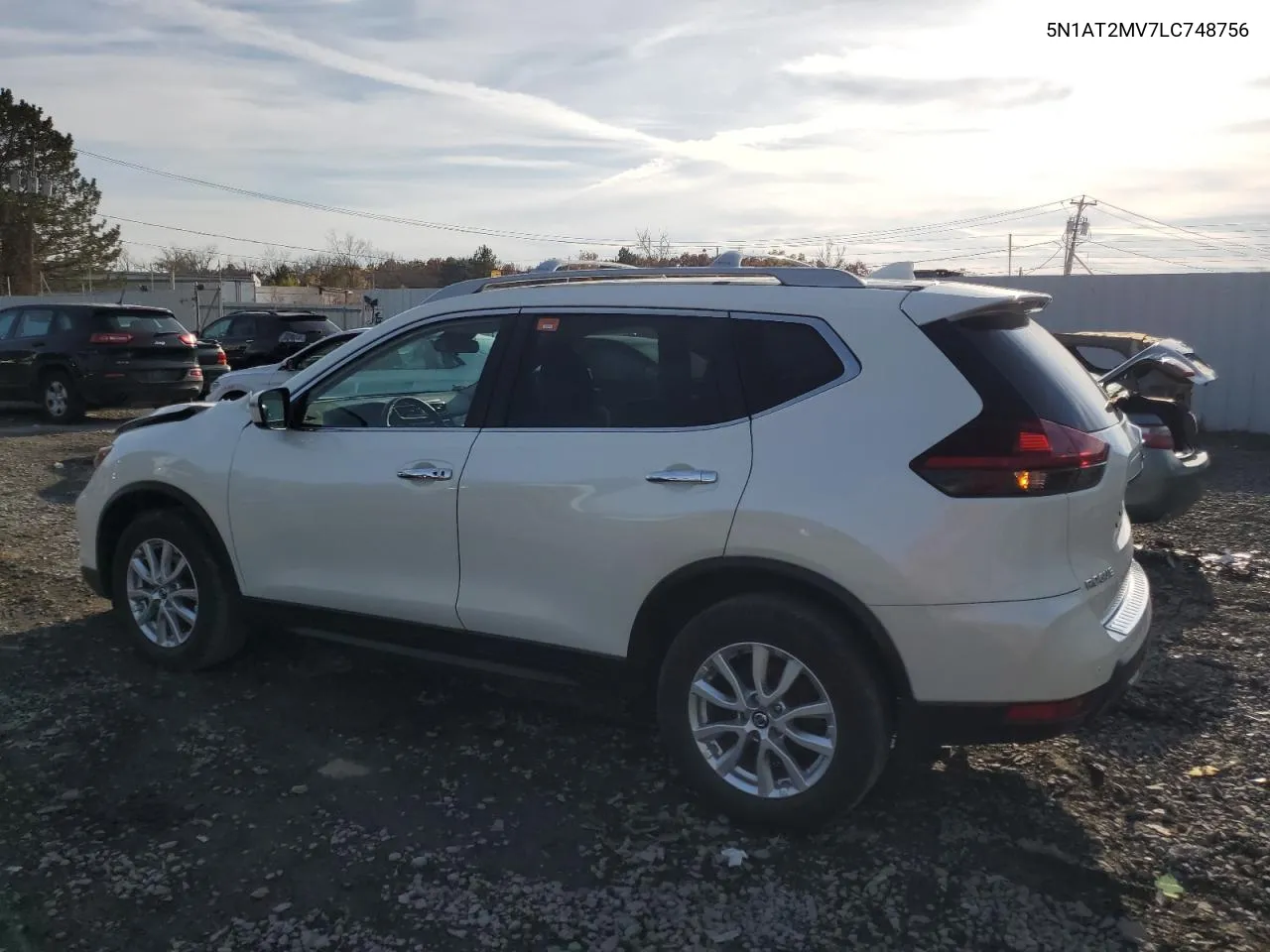 2020 Nissan Rogue S VIN: 5N1AT2MV7LC748756 Lot: 78194464