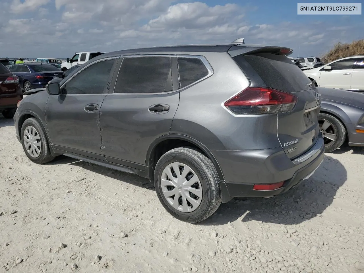 2020 Nissan Rogue S VIN: 5N1AT2MT9LC799271 Lot: 78254524