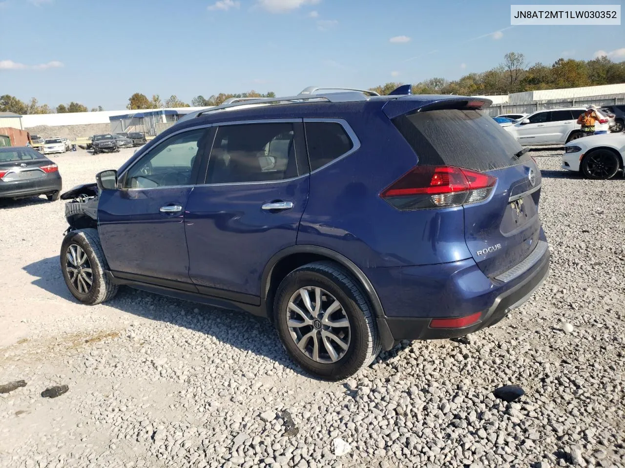 2020 Nissan Rogue S VIN: JN8AT2MT1LW030352 Lot: 78373814