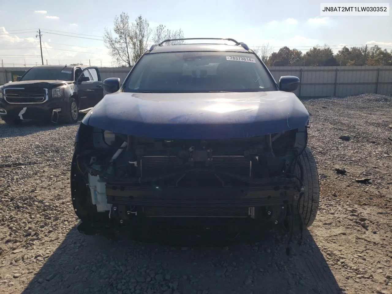 2020 Nissan Rogue S VIN: JN8AT2MT1LW030352 Lot: 78373814