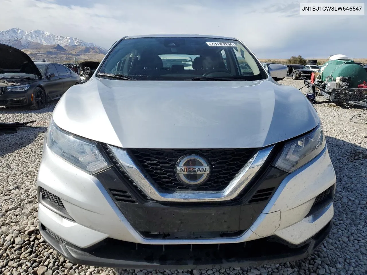 2020 Nissan Rogue Sport S VIN: JN1BJ1CW8LW646547 Lot: 78709104