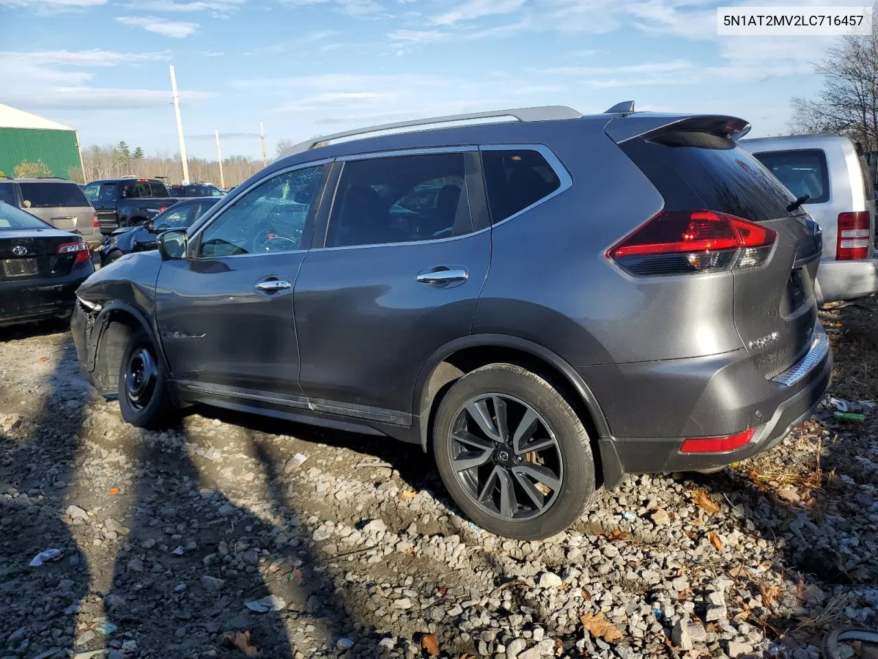 2020 Nissan Rogue S VIN: 5N1AT2MV2LC716457 Lot: 78731074