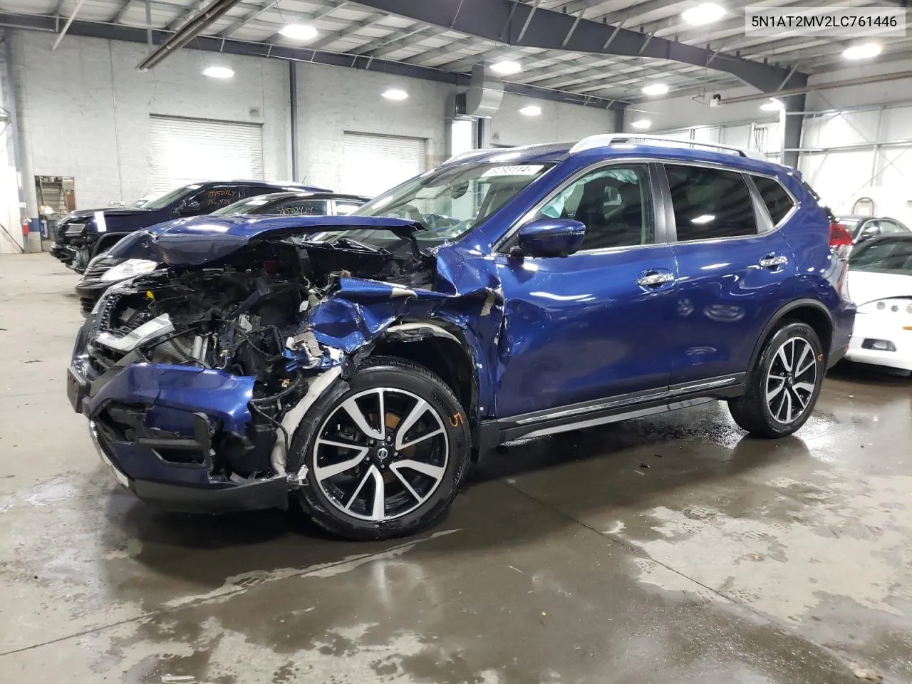 2020 Nissan Rogue S VIN: 5N1AT2MV2LC761446 Lot: 79293114