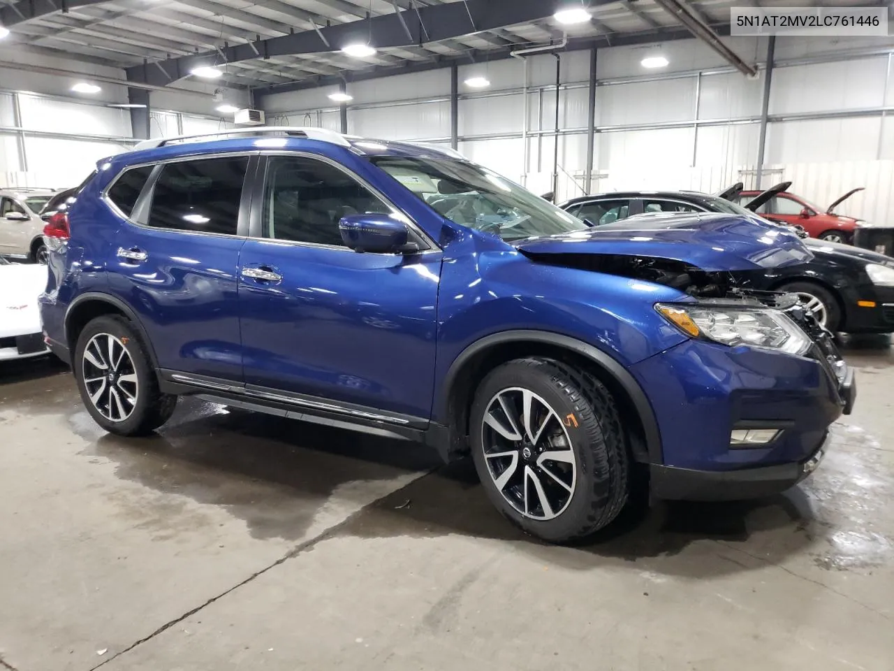 2020 Nissan Rogue S VIN: 5N1AT2MV2LC761446 Lot: 79293114