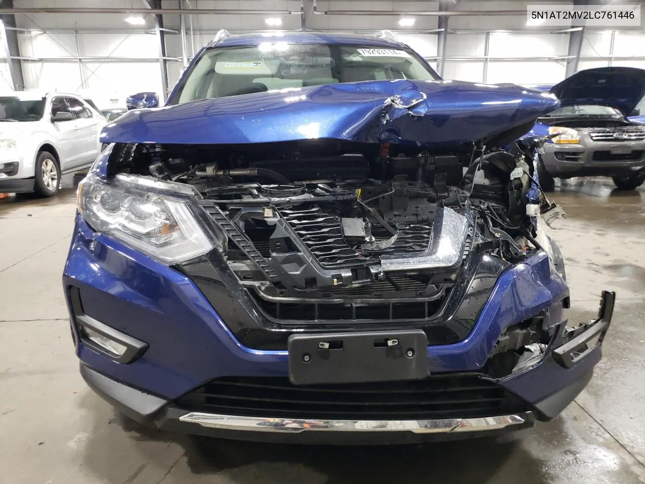 2020 Nissan Rogue S VIN: 5N1AT2MV2LC761446 Lot: 79293114