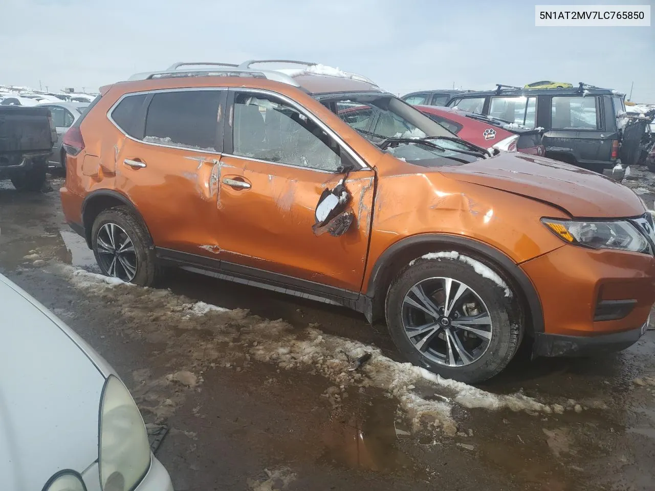 2020 Nissan Rogue S VIN: 5N1AT2MV7LC765850 Lot: 79756584