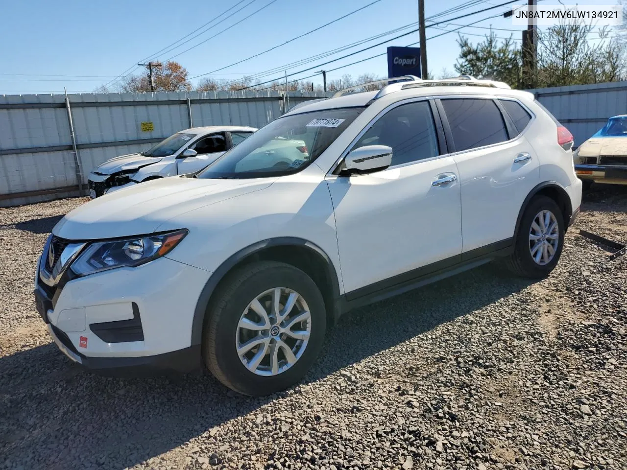 2020 Nissan Rogue S VIN: JN8AT2MV6LW134921 Lot: 79771974