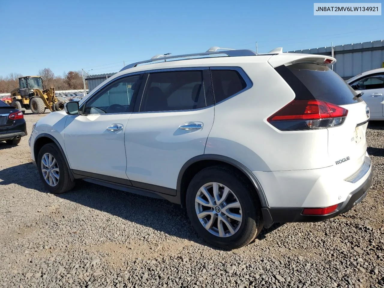 2020 Nissan Rogue S VIN: JN8AT2MV6LW134921 Lot: 79771974