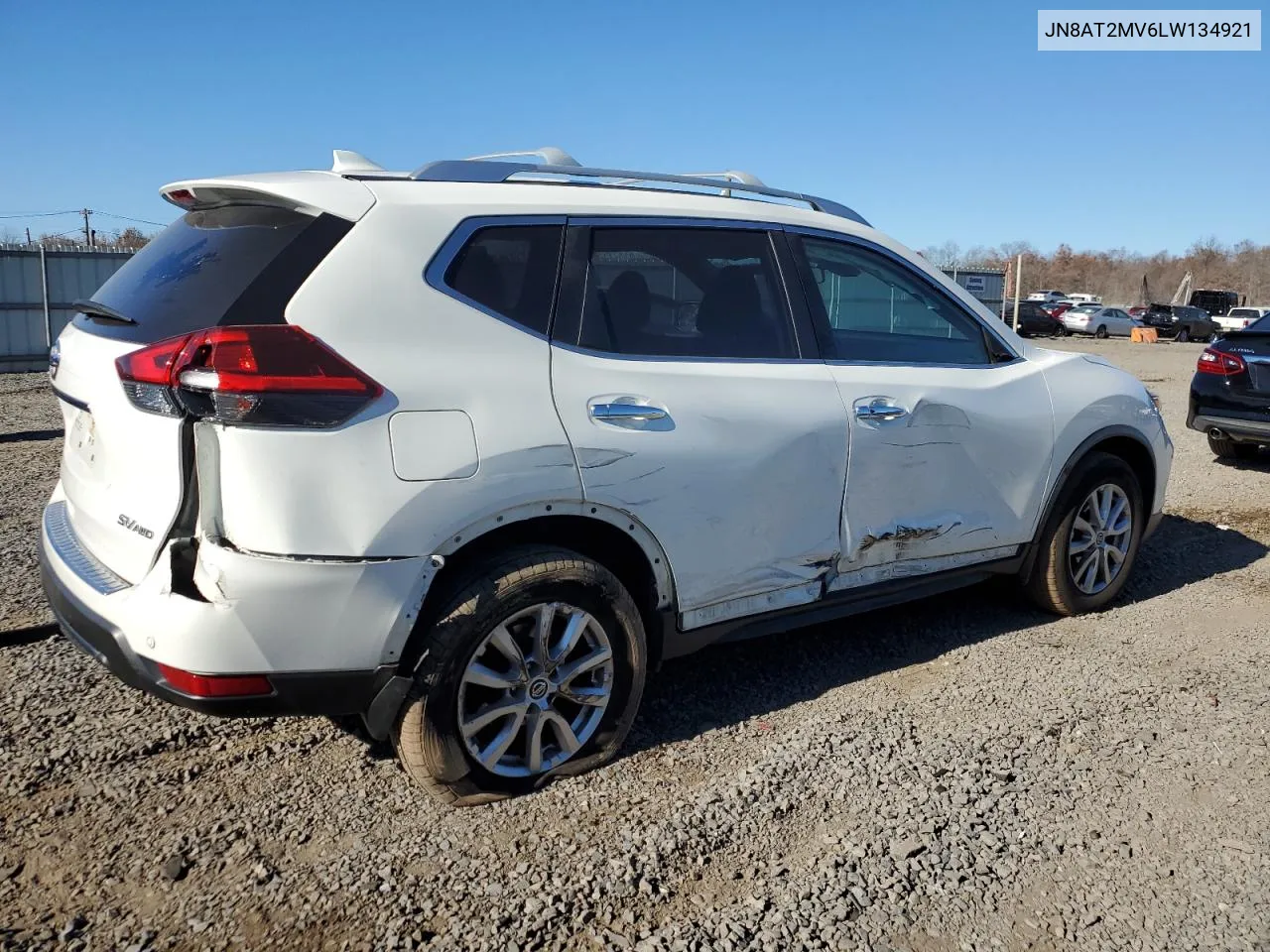 2020 Nissan Rogue S VIN: JN8AT2MV6LW134921 Lot: 79771974