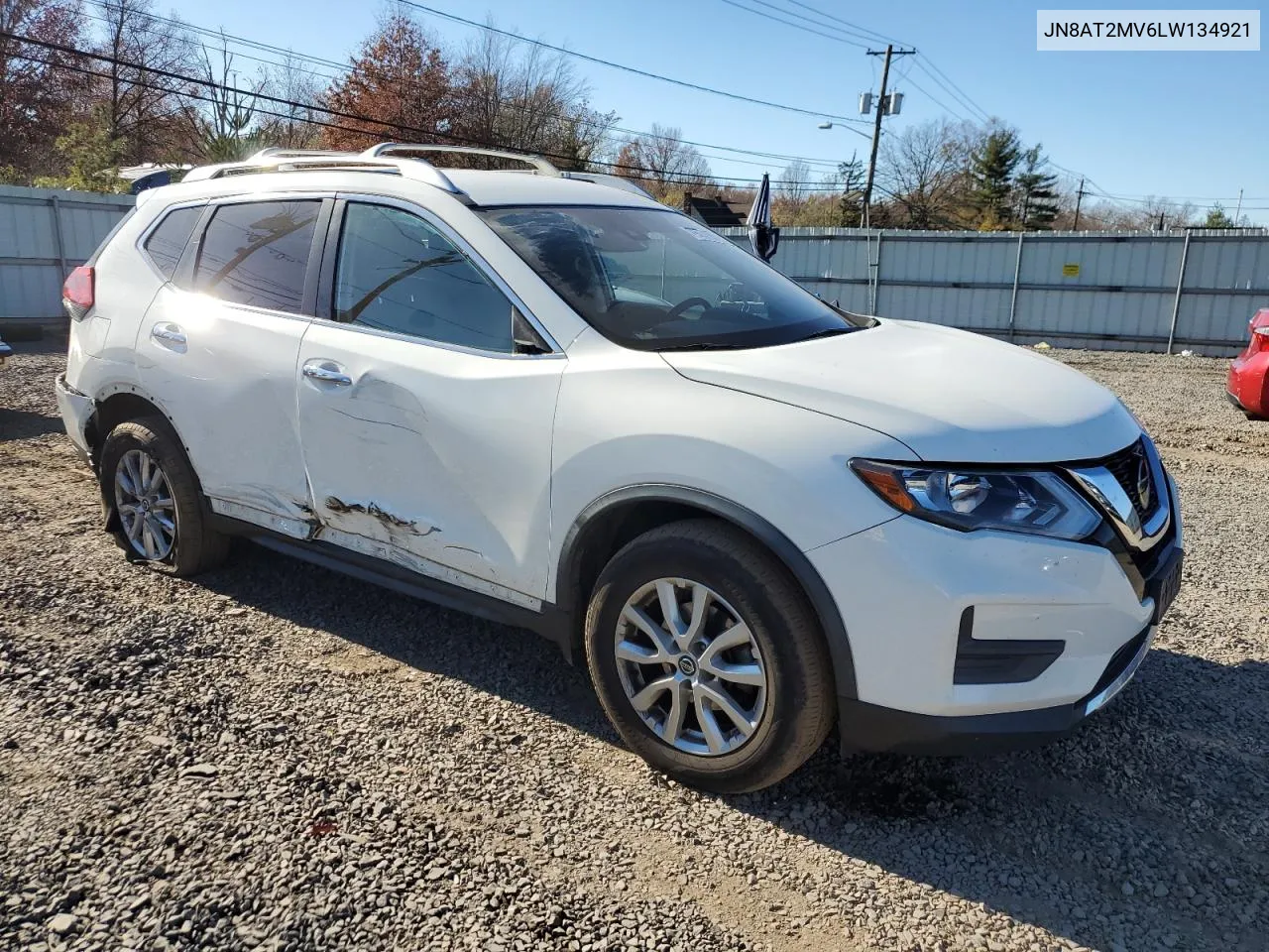 2020 Nissan Rogue S VIN: JN8AT2MV6LW134921 Lot: 79771974