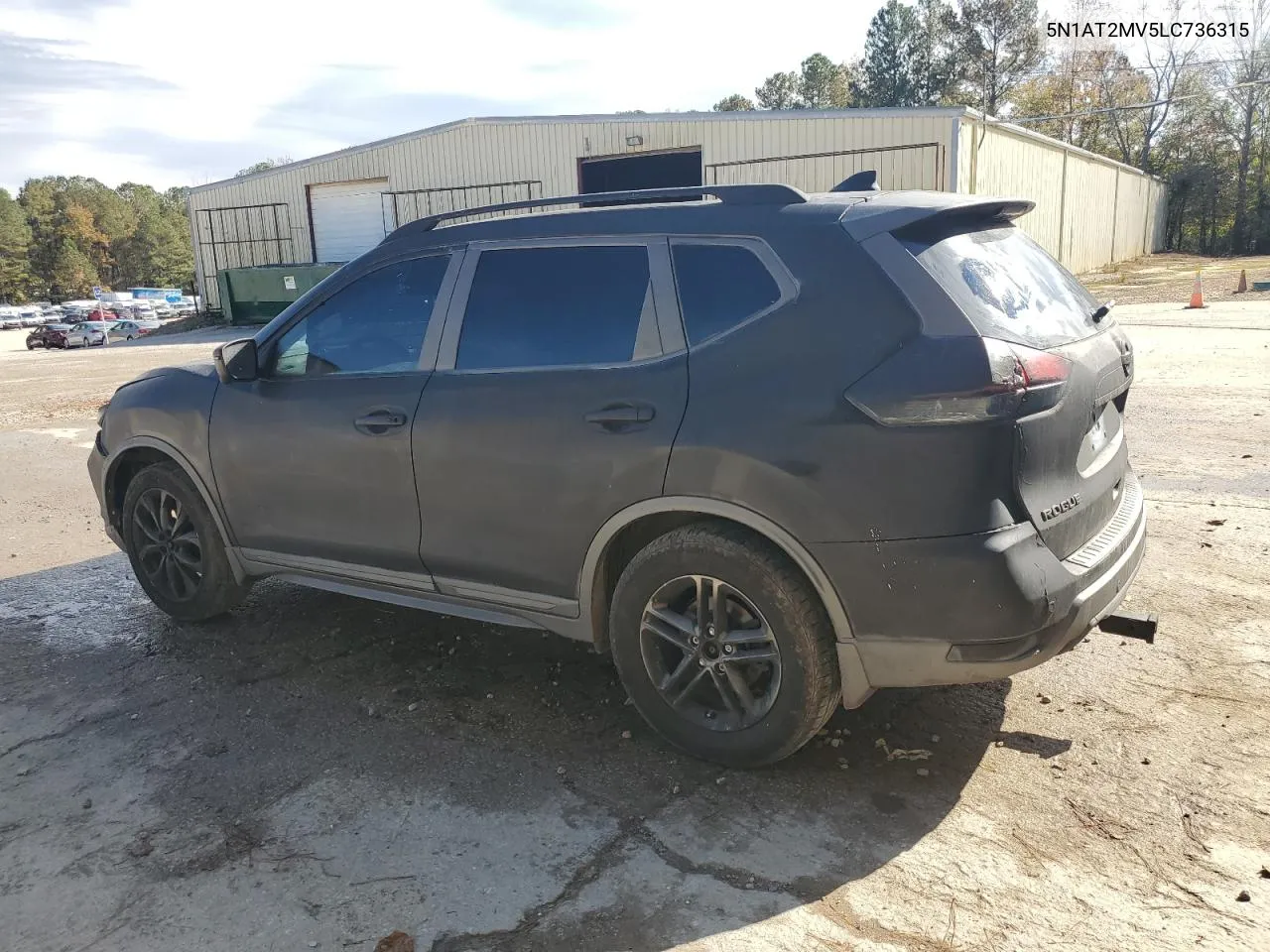 2020 Nissan Rogue S VIN: 5N1AT2MV5LC736315 Lot: 79818054