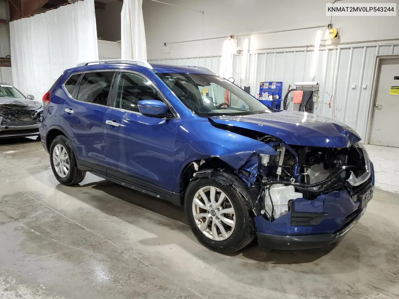 2020 Nissan Rogue S VIN: KNMAT2MV0LP543244 Lot: 79945294