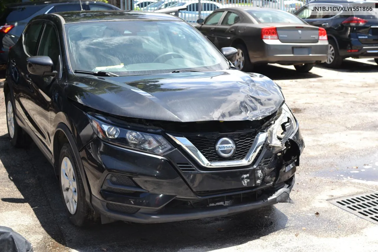 2020 Nissan Rogue Sport S VIN: JN1BJ1CVXLW551866 Lot: 80262204