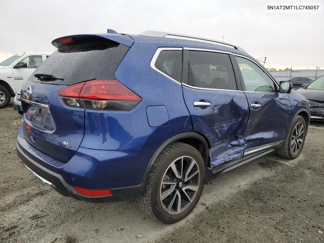 2020 Nissan Rogue S VIN: 5N1AT2MT1LC745057 Lot: 80376464