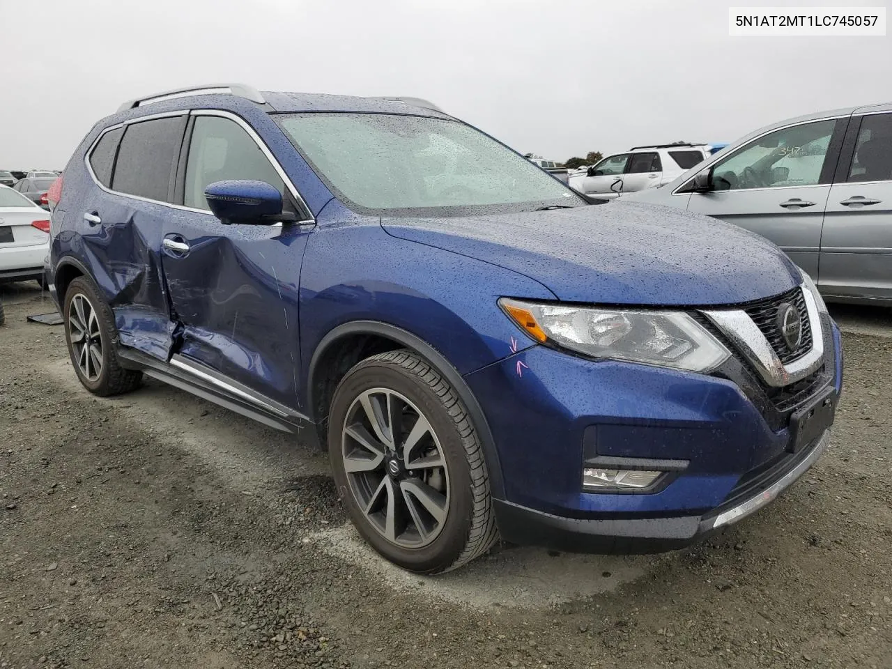 2020 Nissan Rogue S VIN: 5N1AT2MT1LC745057 Lot: 80376464