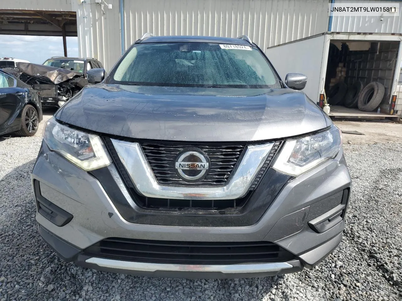 2020 Nissan Rogue S VIN: JN8AT2MT9LW015811 Lot: 80718924