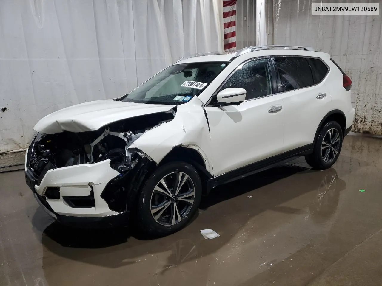 2020 Nissan Rogue S VIN: JN8AT2MV9LW120589 Lot: 80907484