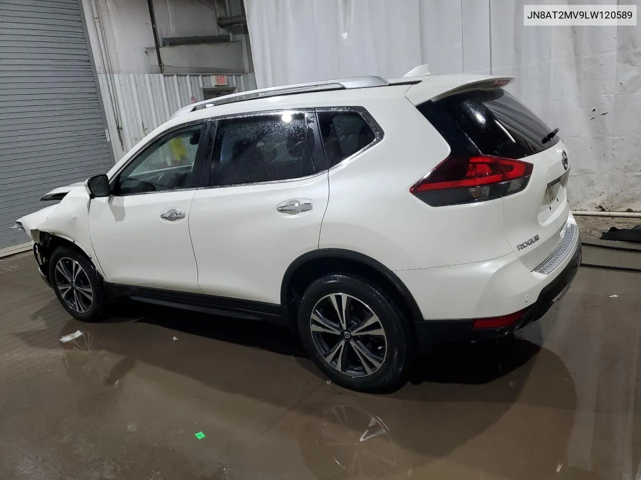 2020 Nissan Rogue S VIN: JN8AT2MV9LW120589 Lot: 80907484