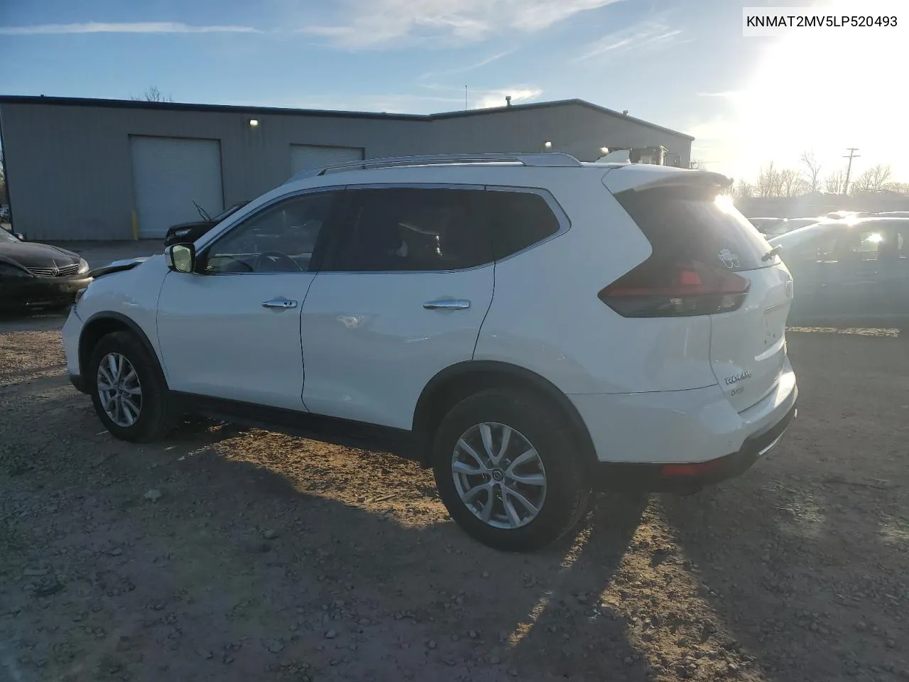 2020 Nissan Rogue S VIN: KNMAT2MV5LP520493 Lot: 81023224